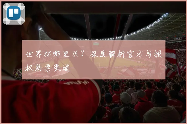 世界杯哪里买？深度解析官方与授权购票渠道